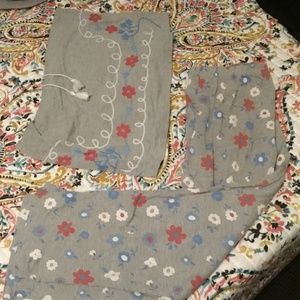 PJ Couture Floral Pajama Set